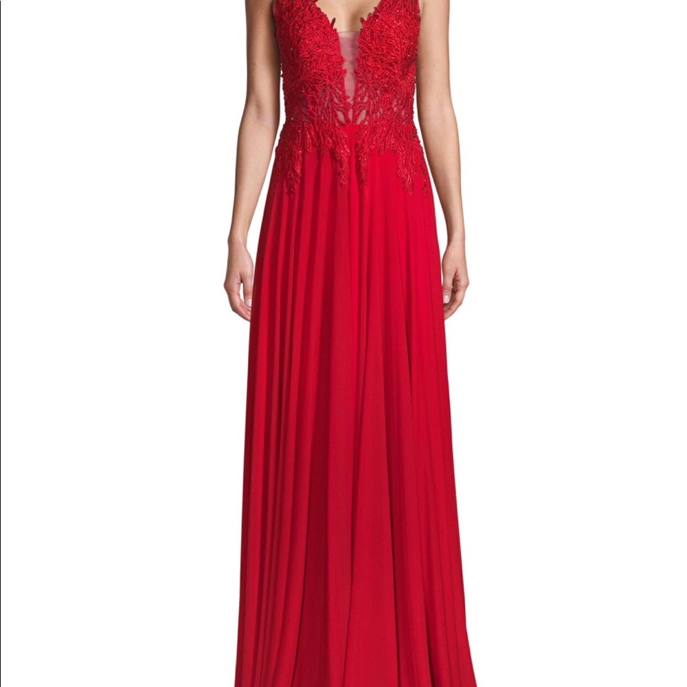 Burgundy Prom Dress